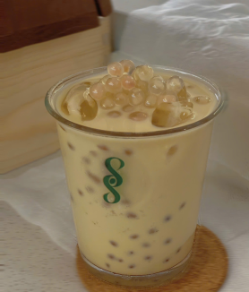 Trà Sữa Xanh Sen
