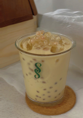 Trà Sữa Xanh Sen