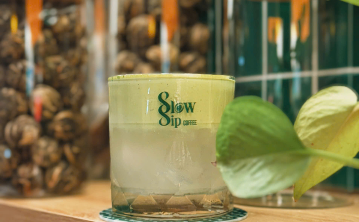 Nước dừa matcha
